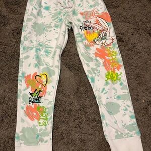 Genuine‎ Brand Bugs Bunny jogger sweats size L